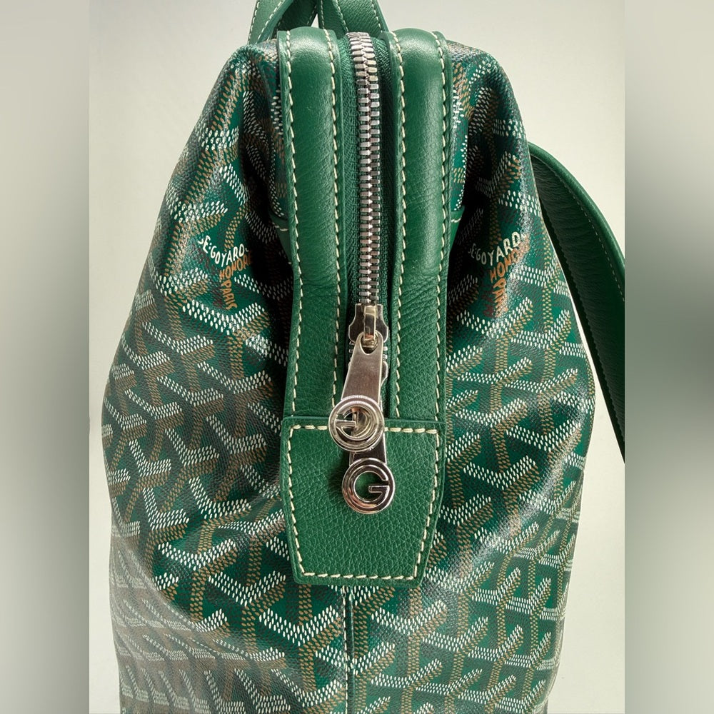 Goyard Cisalpin Green Backpack