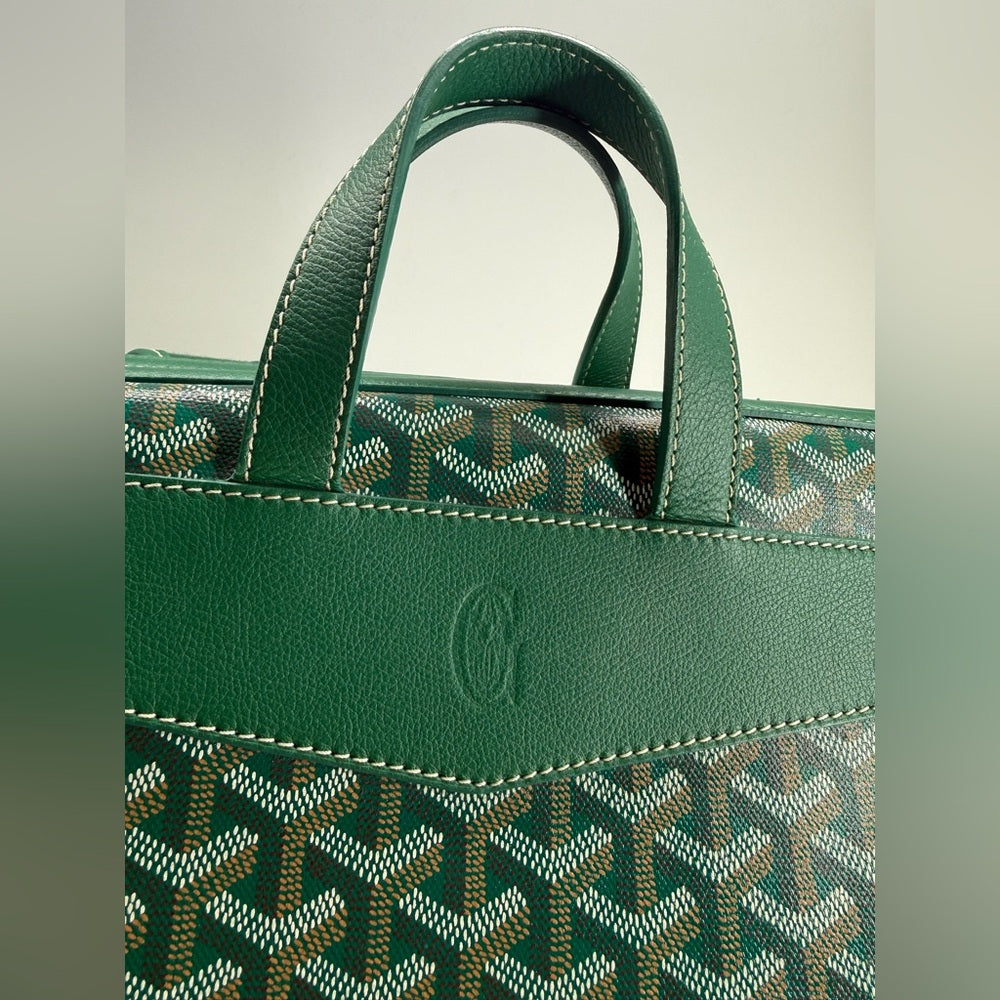 Goyard Cisalpin Green Backpack