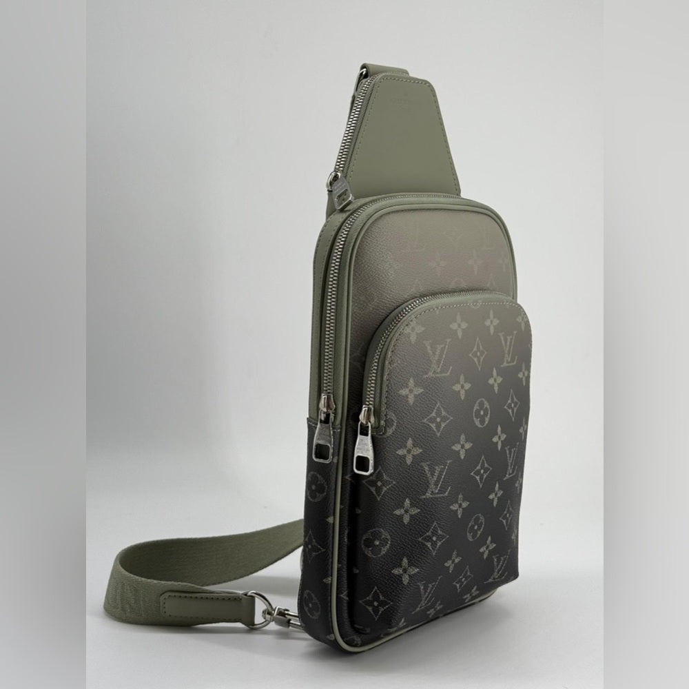 Louis Vuitton Gradient Khaki Avenue Sling Bag