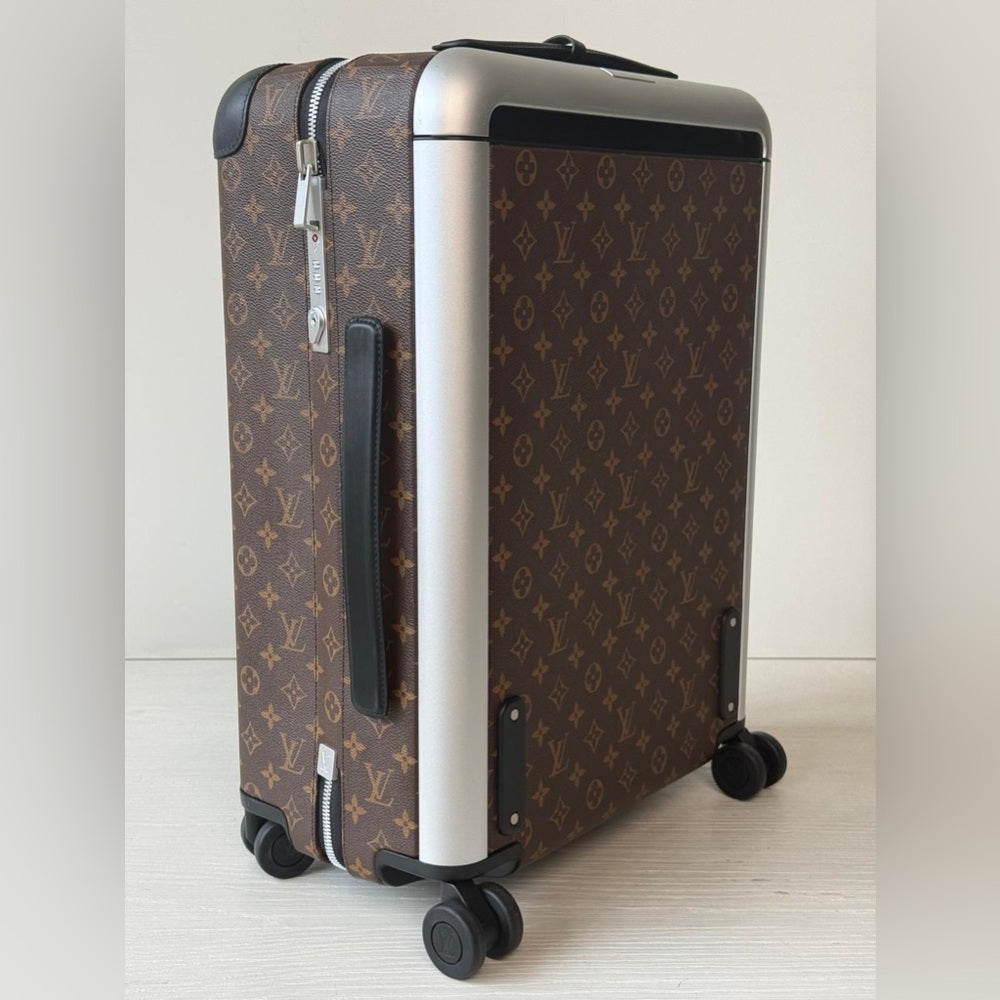 Louis Vuitton Horizon Brown Monogram Wheeler Carry On Suitcase