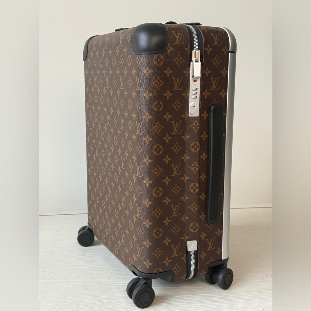 Louis Vuitton Horizon Brown Monogram Wheeler Carry On Suitcase