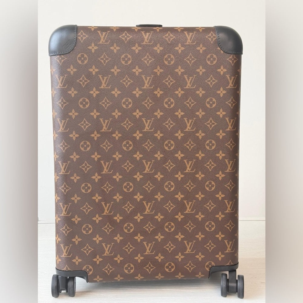 Louis Vuitton Horizon Brown Monogram Wheeler Carry On Suitcase