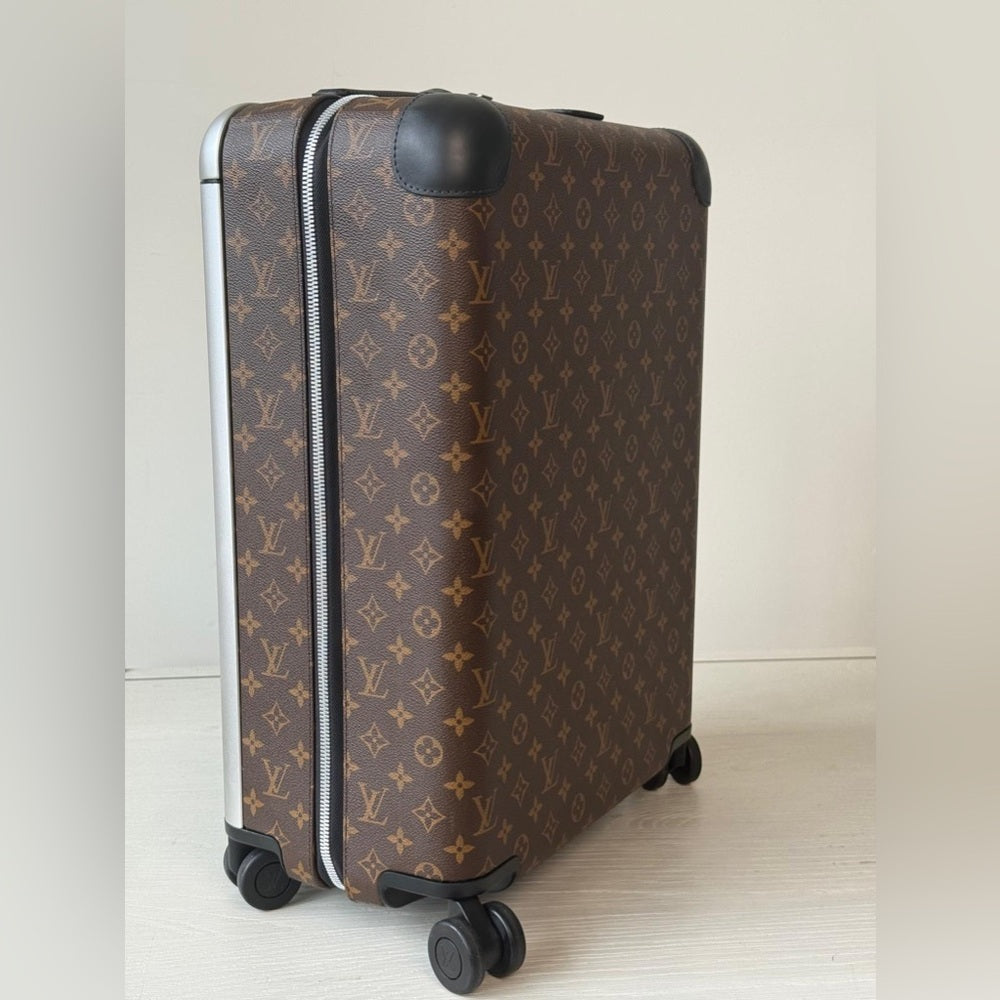 Louis Vuitton Horizon Brown Monogram Wheeler Carry On Suitcase