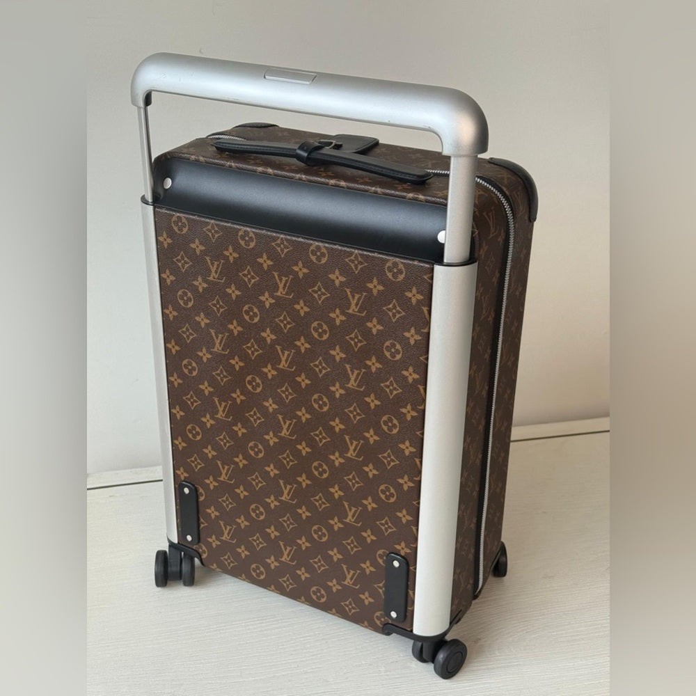 Louis Vuitton Horizon Brown Monogram Wheeler Carry On Suitcase