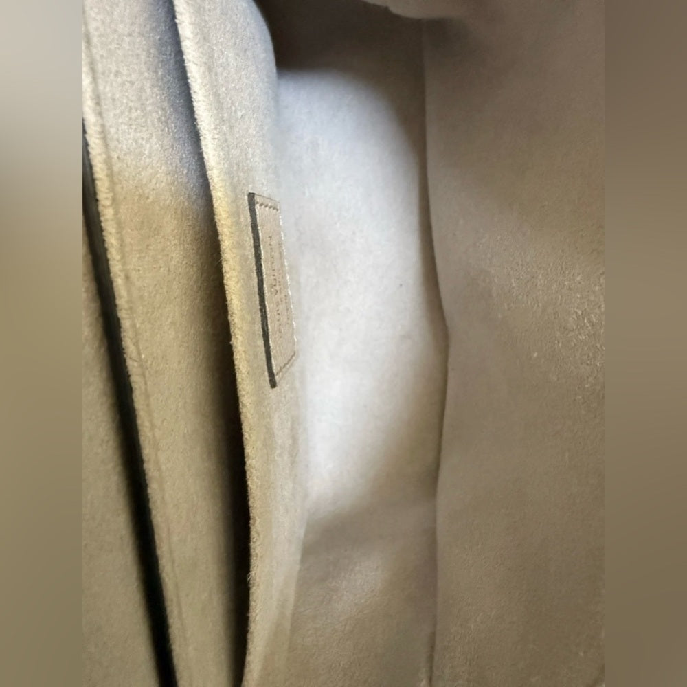 Louis Vuitton Lockme Tender Beige Leather Shoulder Bag