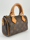 Louis Vuitton Monogram Nano Speedy Bandoulier Mini Shoulder Bag
