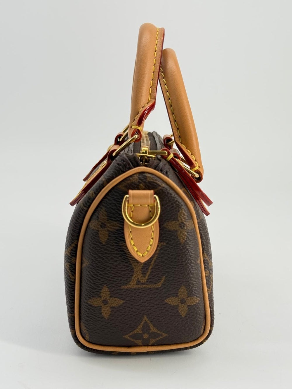 Louis Vuitton Monogram Nano Speedy Bandoulier Mini Shoulder Bag
