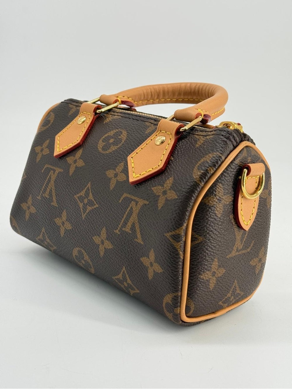 Louis Vuitton Monogram Nano Speedy Bandoulier Mini Shoulder Bag