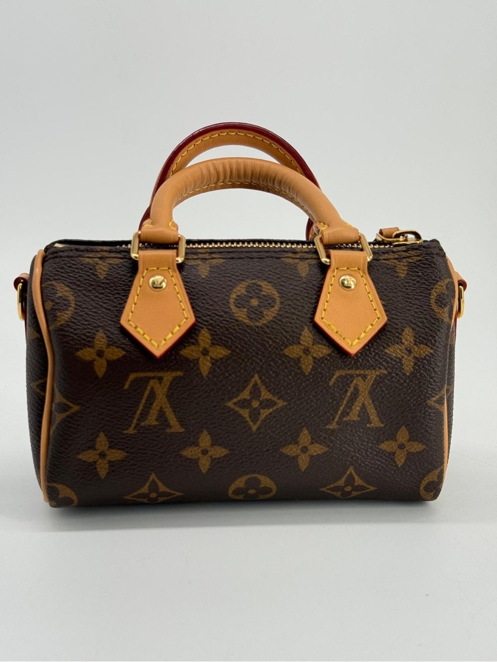 Louis Vuitton Monogram Nano Speedy Bandoulier Mini Shoulder Bag