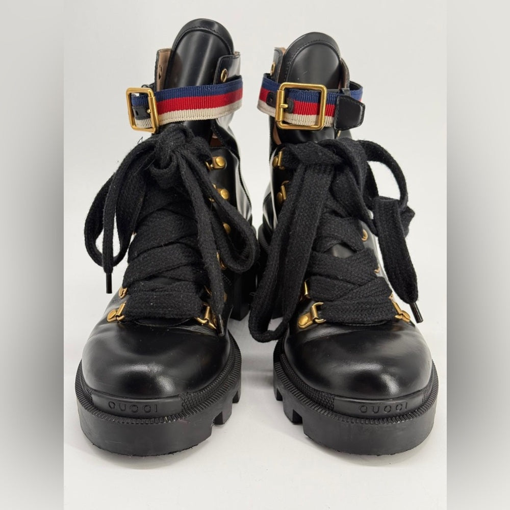 Gucci Sylvia Boots Size 37.5
