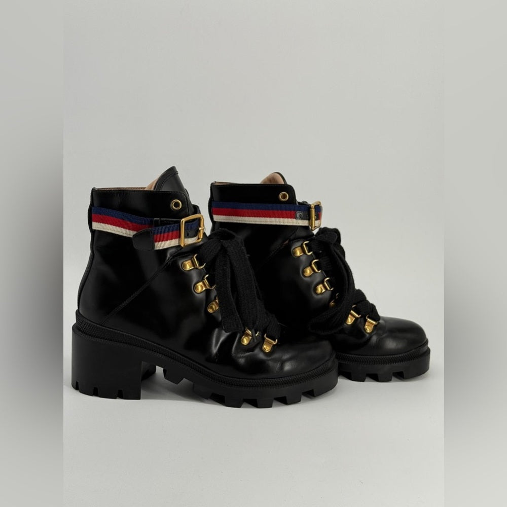 Gucci Sylvia Boots Size 37.5