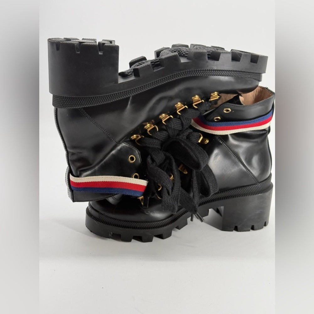 Gucci Sylvia Boots Size 37.5