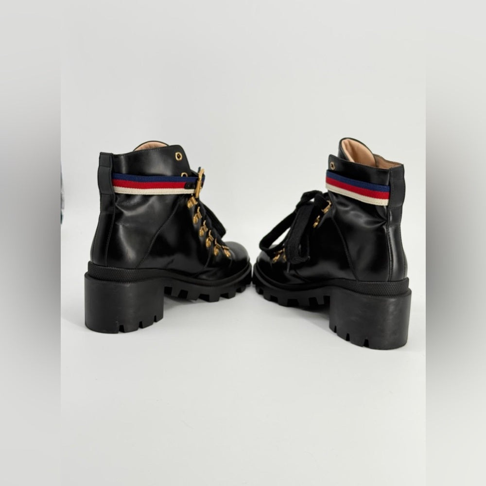 Gucci Sylvia Boots Size 37.5