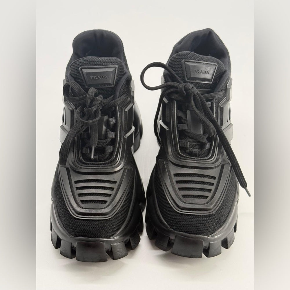 Prada Cloudbust Thunder Sneaker in Black US 7.5