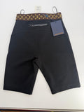 Louis Vuitton Cycling Shorts with Monogram Belt BLACK Size 34 XS