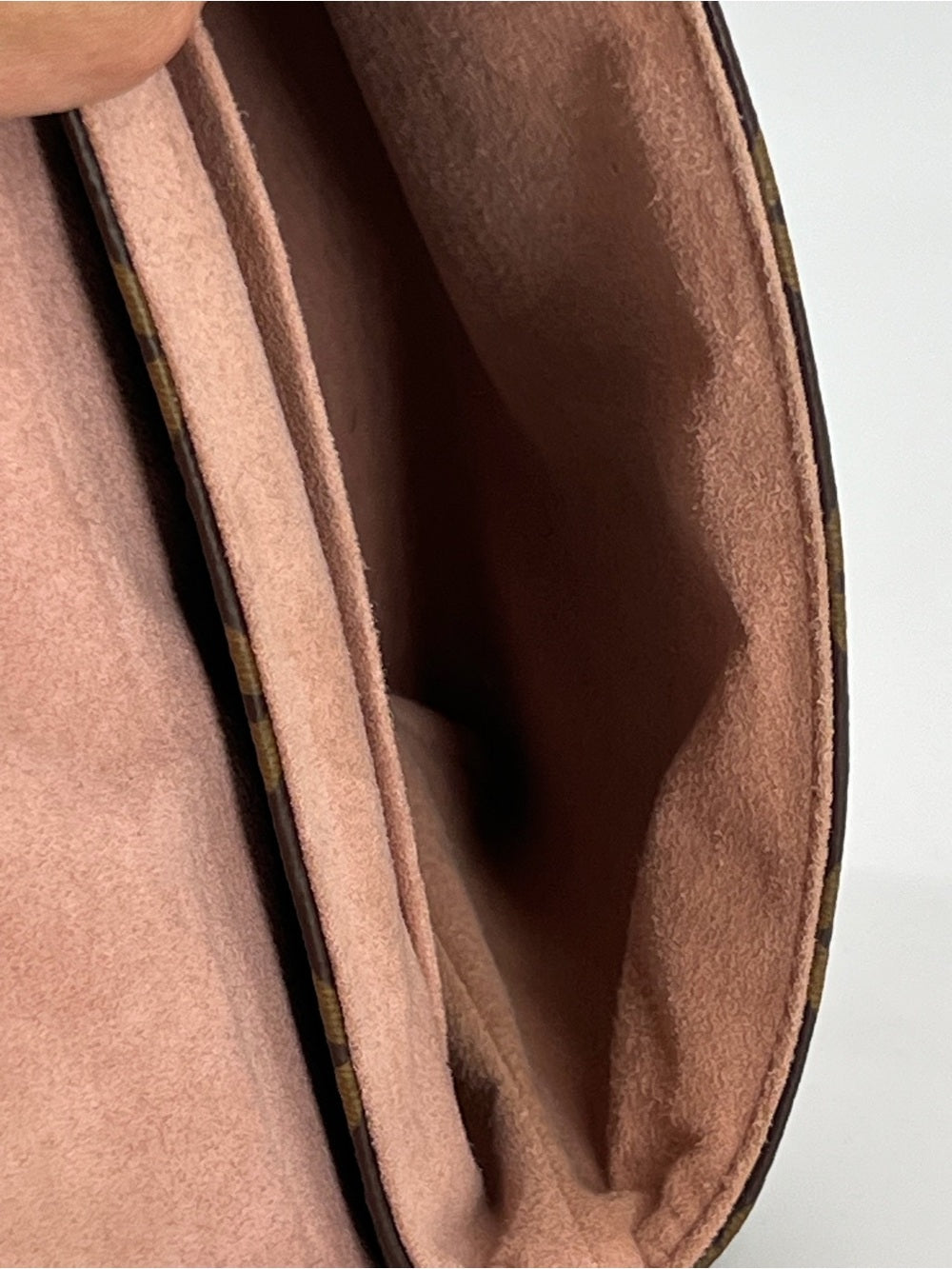 Louis Vuitton Locky BB in Monogram Canvas and Rose Poudre Pink Handbag