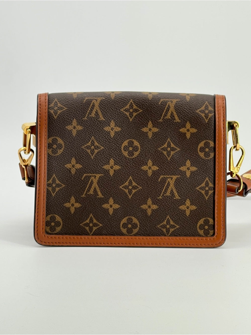 Louis Vuitton Dauphine Mini Reverse Monogram Canvas Shoulder Bag