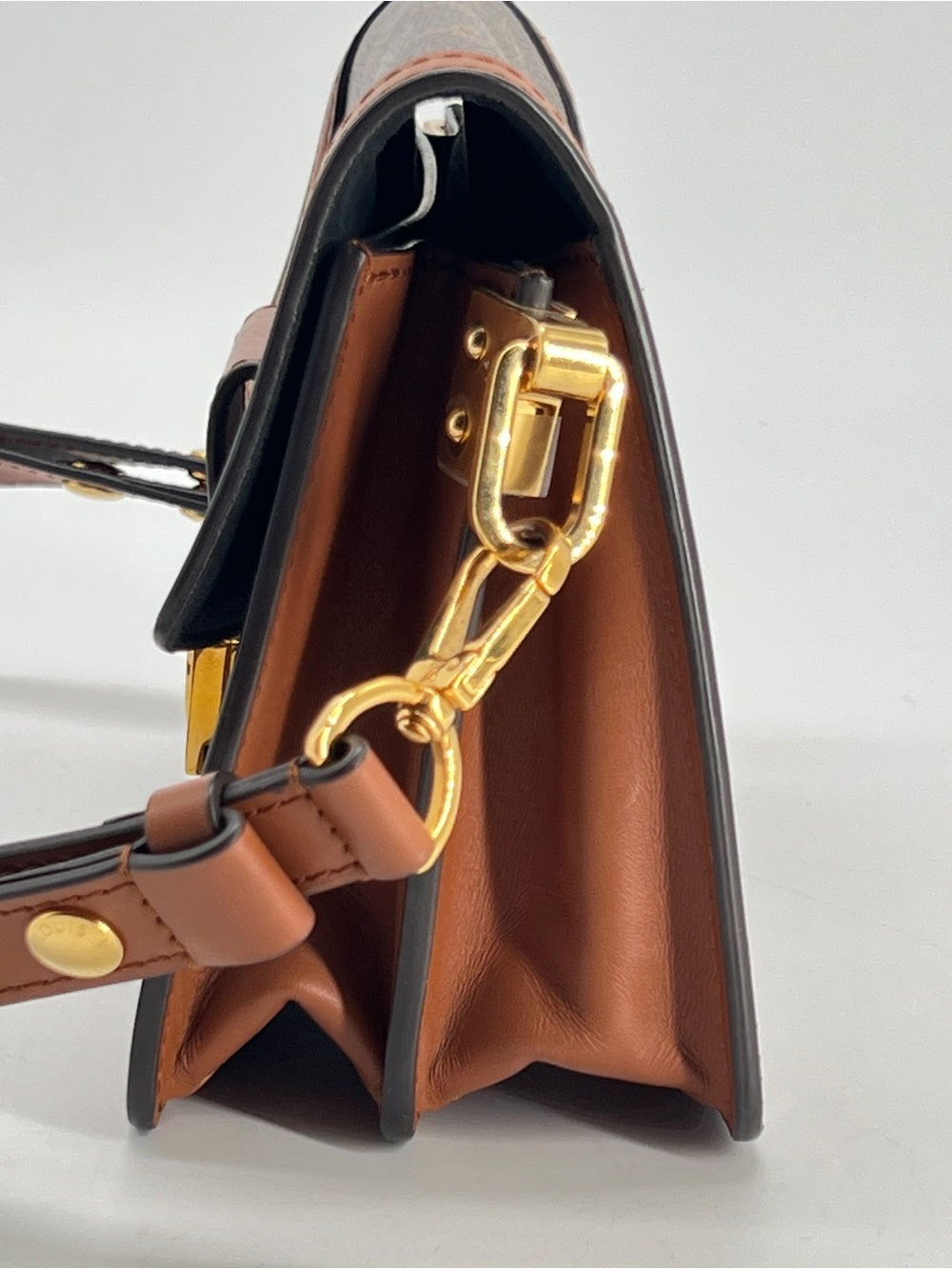 Louis Vuitton Dauphine Mini Reverse Monogram Canvas Shoulder Bag