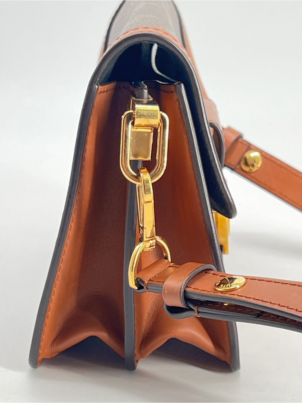 Louis Vuitton Dauphine Mini Reverse Monogram Canvas Shoulder Bag