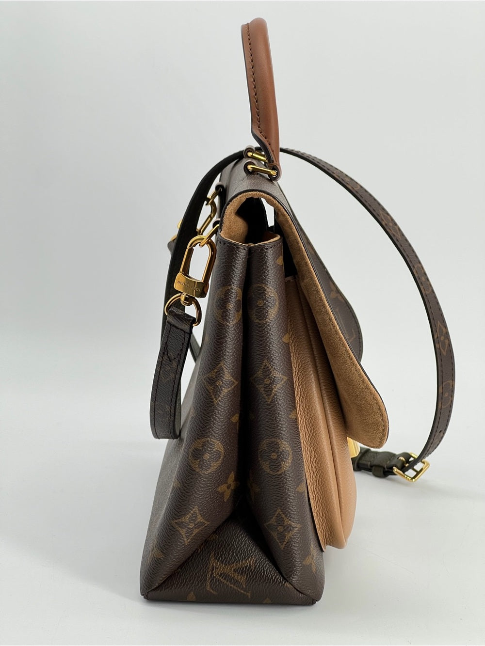 Louis Vuitton Marignan Monogram Leather Handbag
