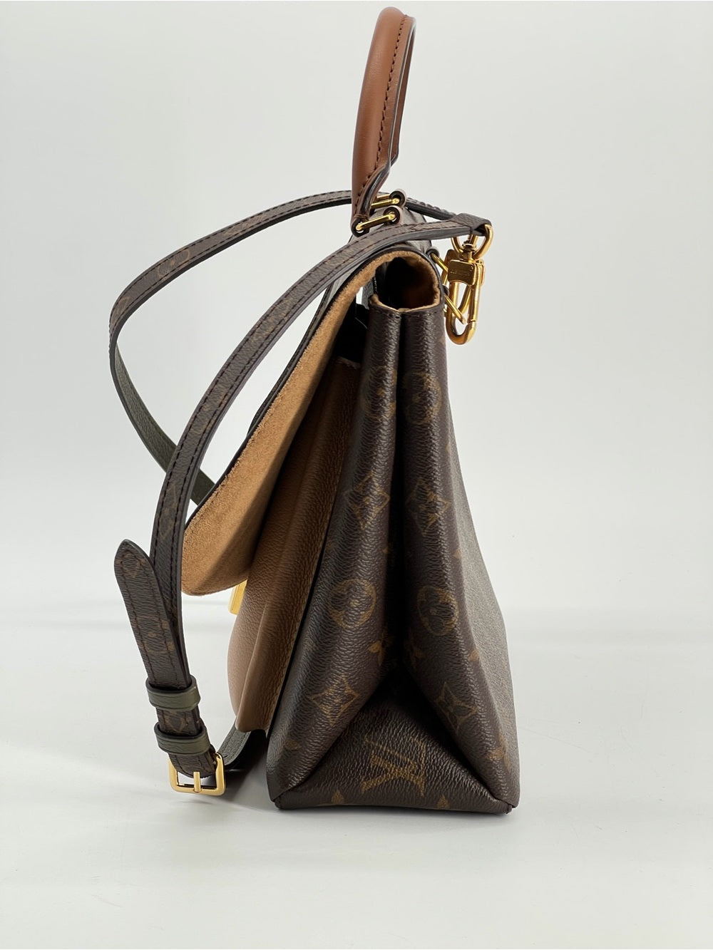 Louis Vuitton Marignan Monogram Leather Handbag