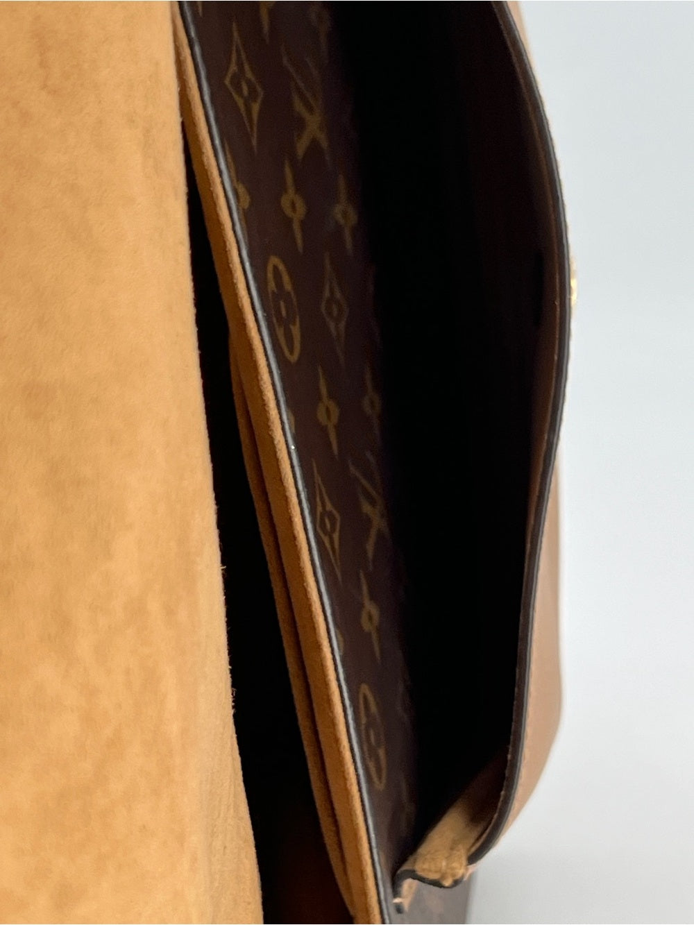 Louis Vuitton Marignan Monogram Leather Handbag