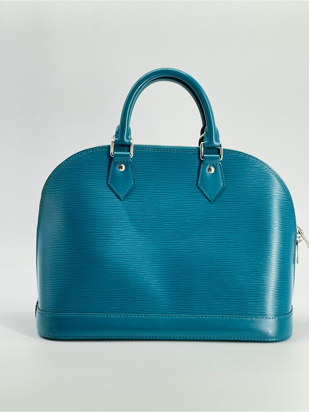 Louis Vuitton Epi Alma PM Hand Bag Blue