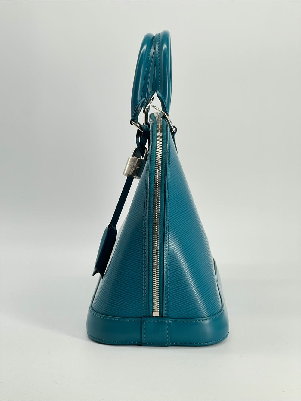 Louis Vuitton Epi Alma PM Hand Bag Blue