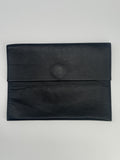 The Row Black Leather Clutch — view 1