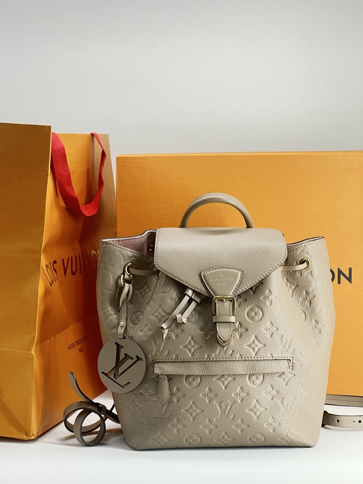 Louis Vuitton Montsouris NM Backpack Monogram Empreinte Leather PM — view 2