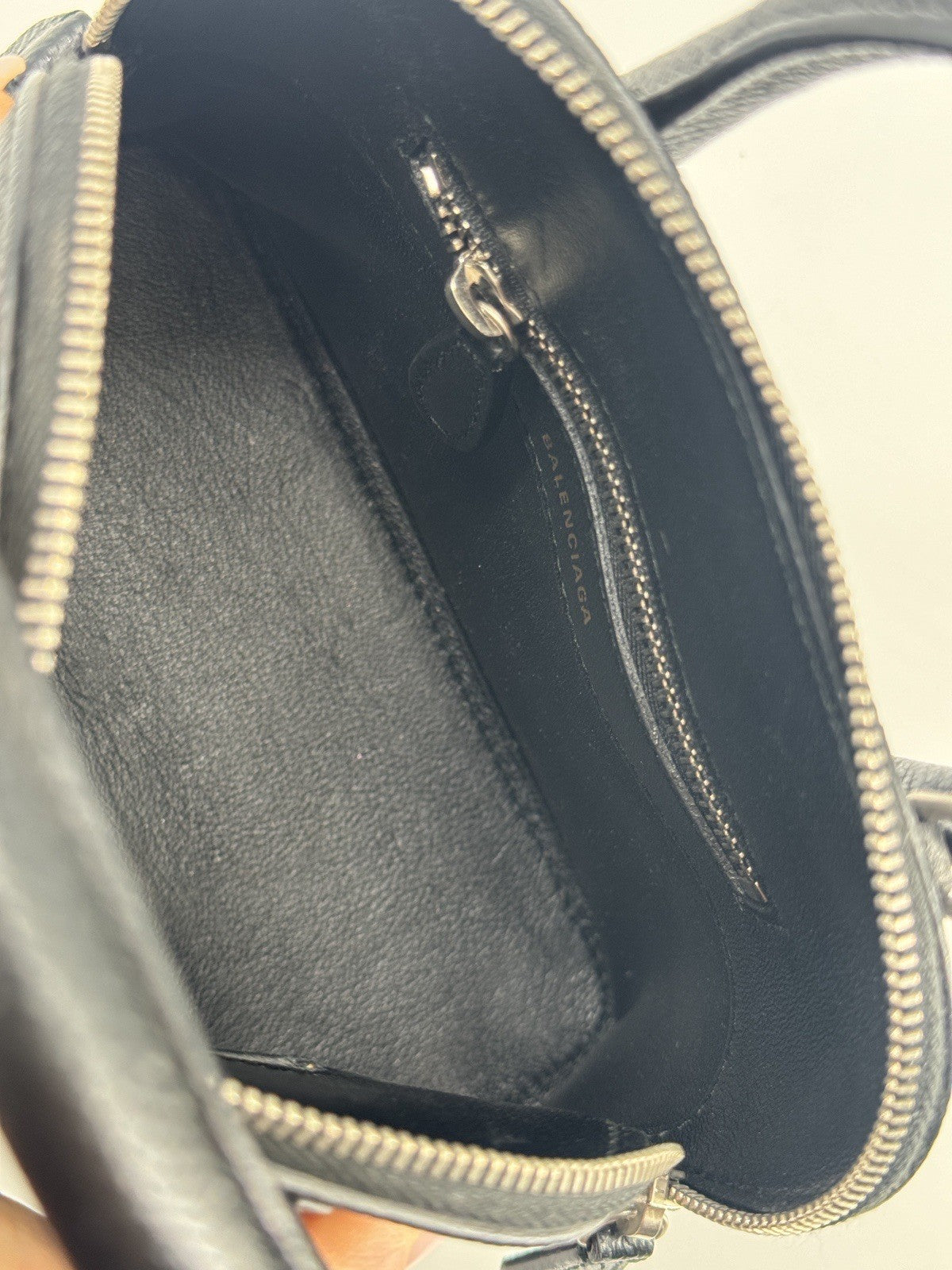 Balenciaga Leather Ville Black Mini Bag — view 7
