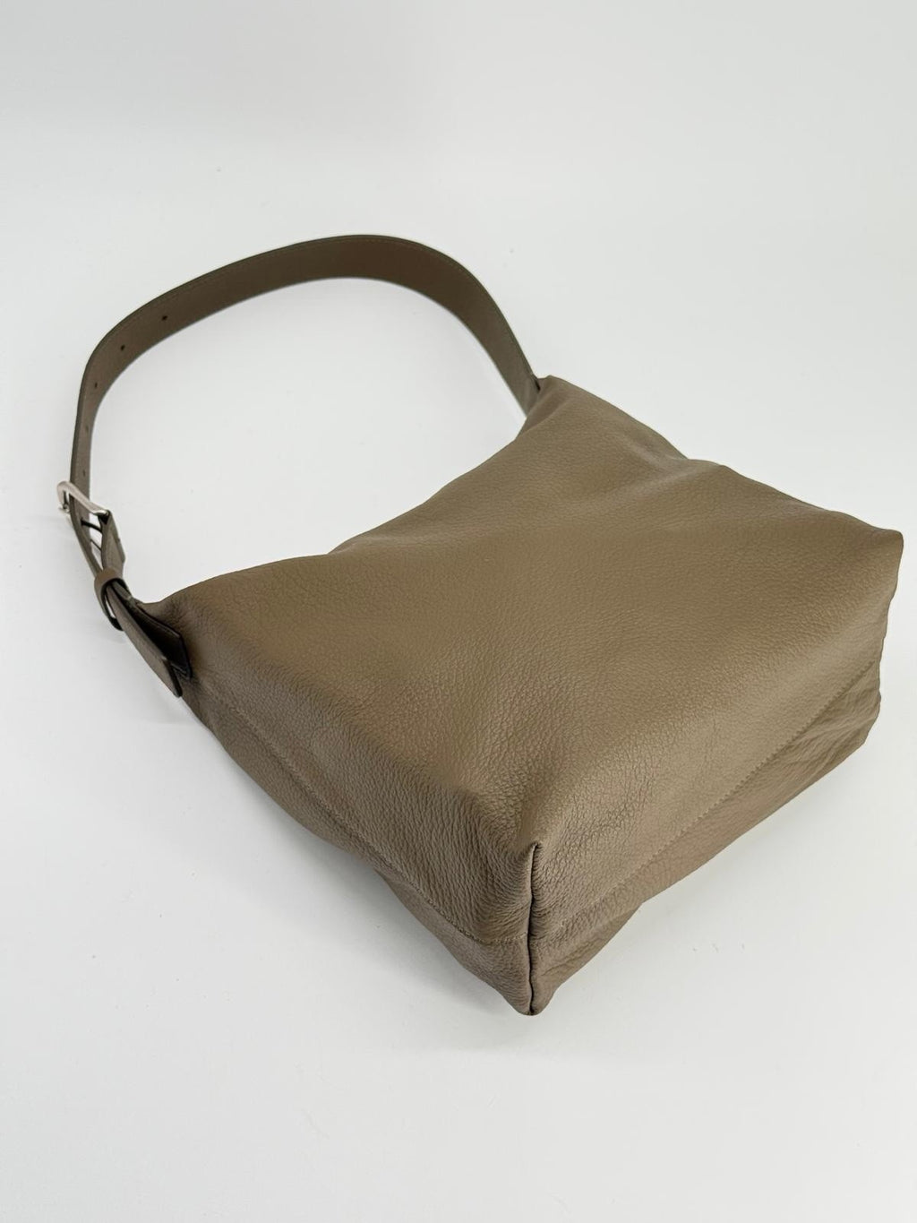 The Row Isa Leather Shoulder  Bag — view 7