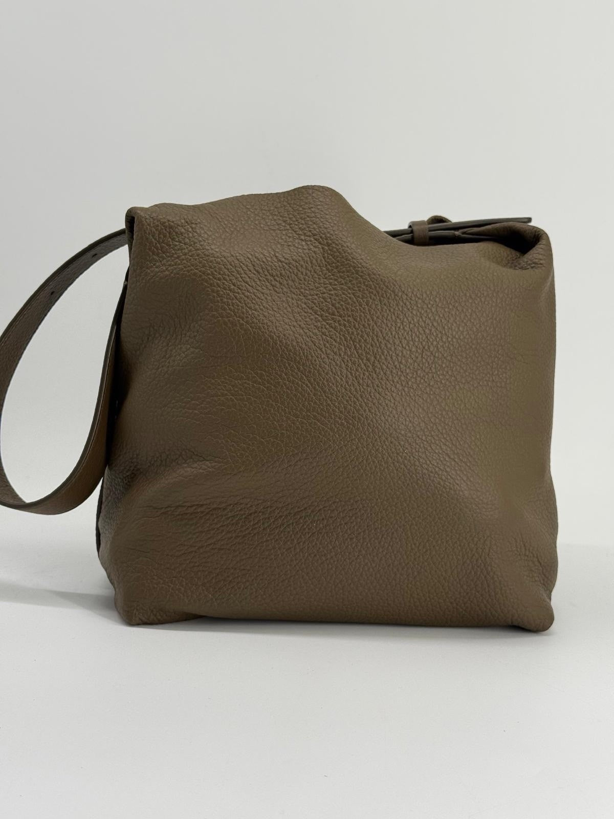 The Row Isa Leather Shoulder  Bag — view 2