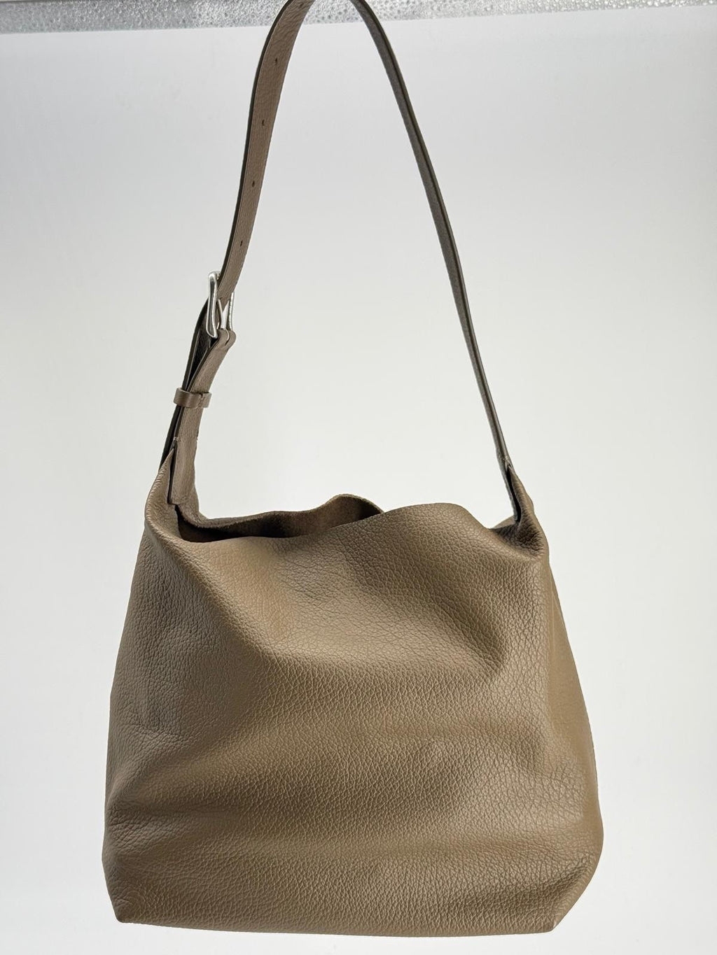 The Row Isa Leather Shoulder  Bag — view 5