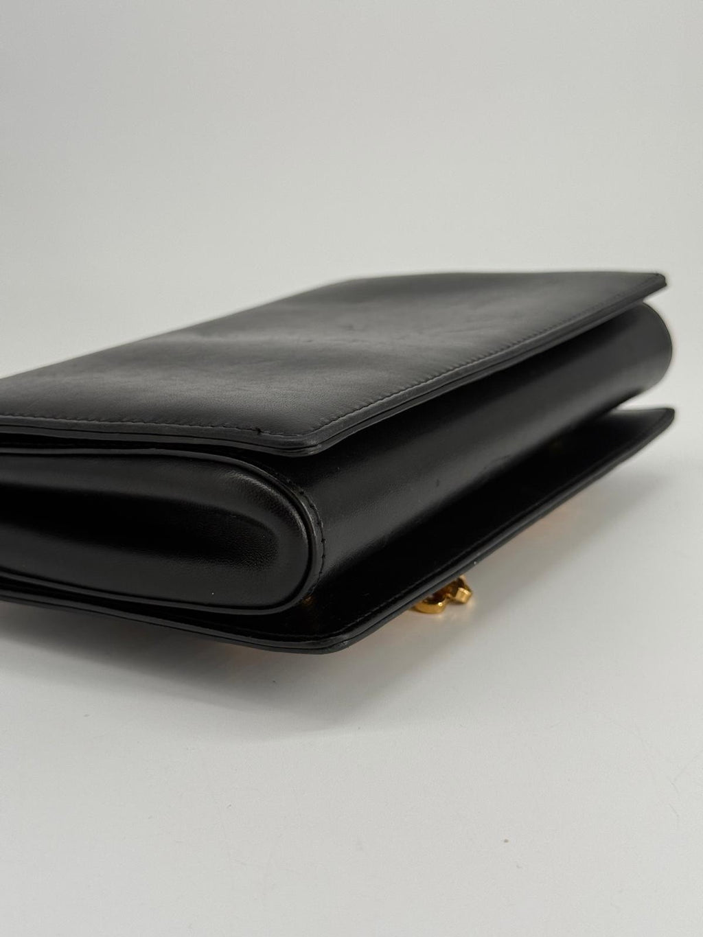 Dolce&Gabbana DG Girls Black Leather Shoulder Purse Bag — view 6