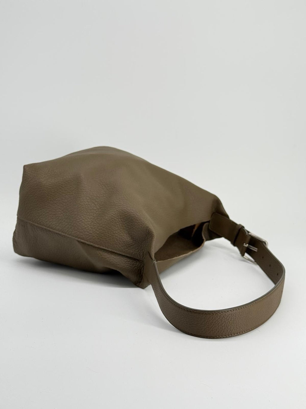 The Row Isa Leather Shoulder  Bag — view 6