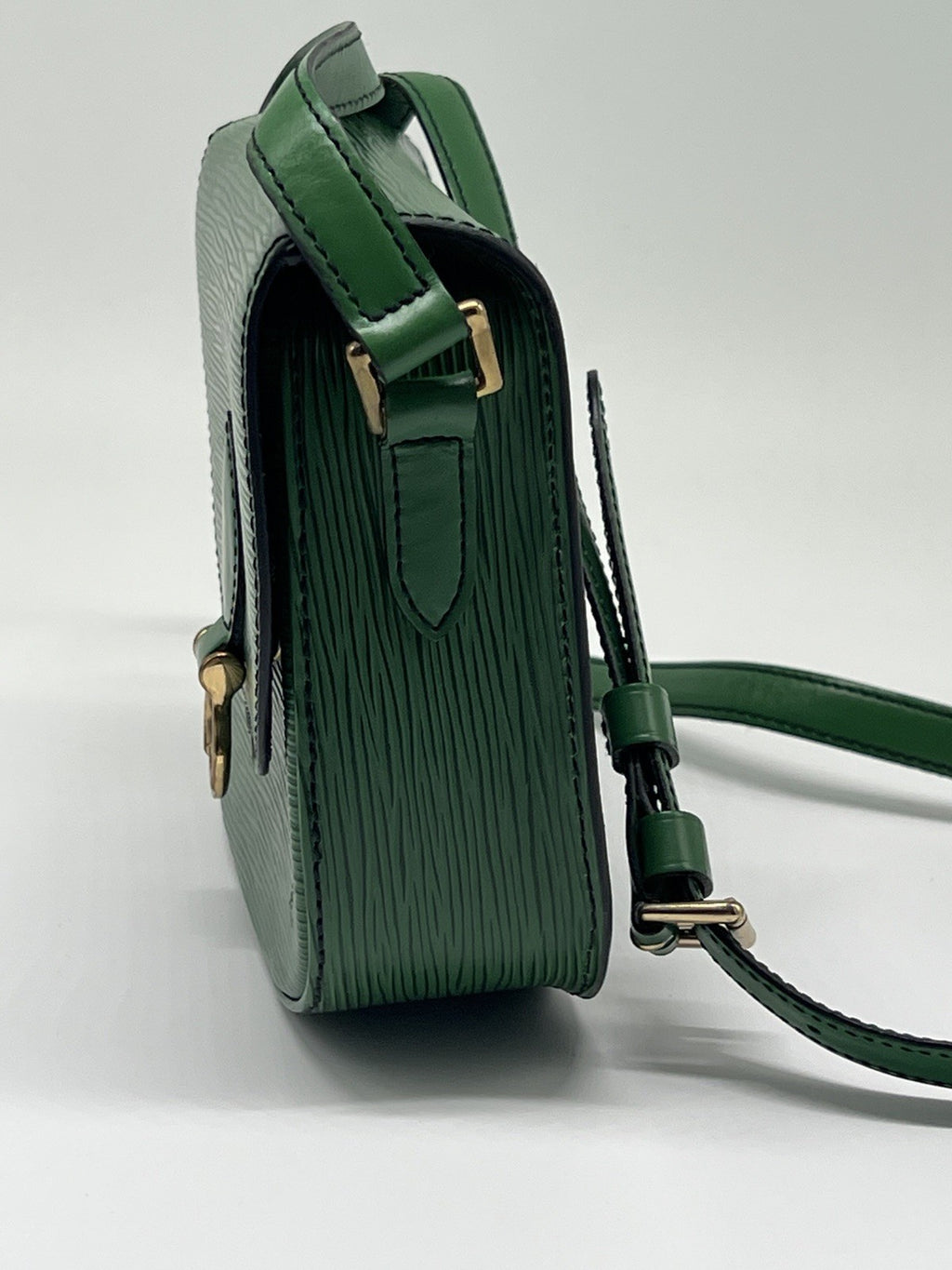 Louis Vuitton Epi Saint Cloud PM Vintage Green Shoulder Bag — view 5