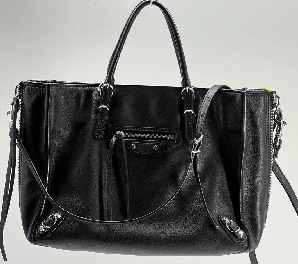 Balenciaga Papier A4 Zip Around Black Leather Bag — view 1