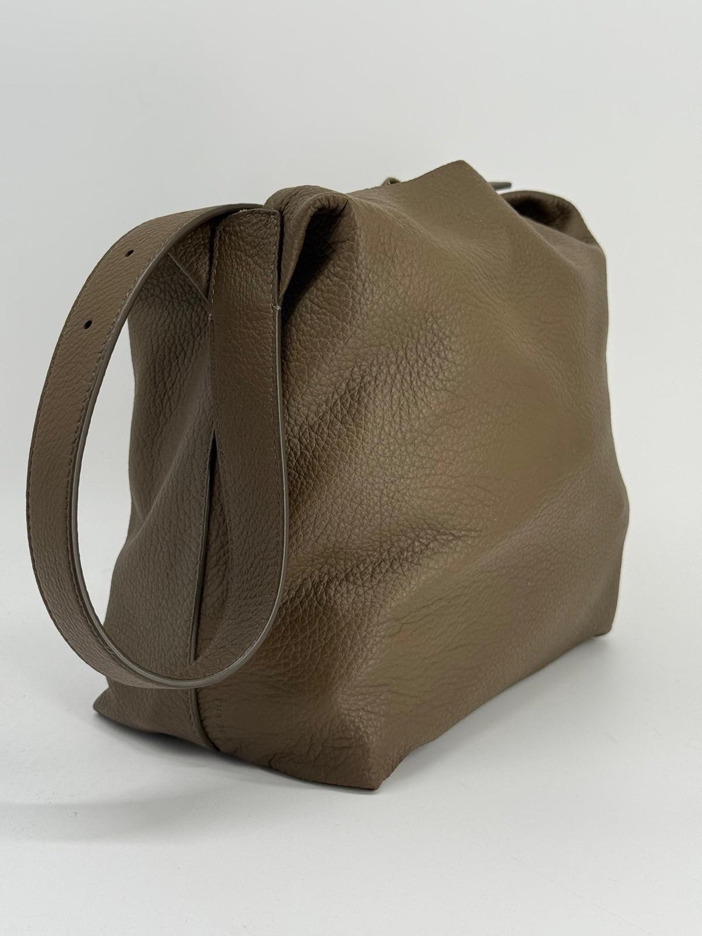 The Row Isa Leather Shoulder  Bag — view 3