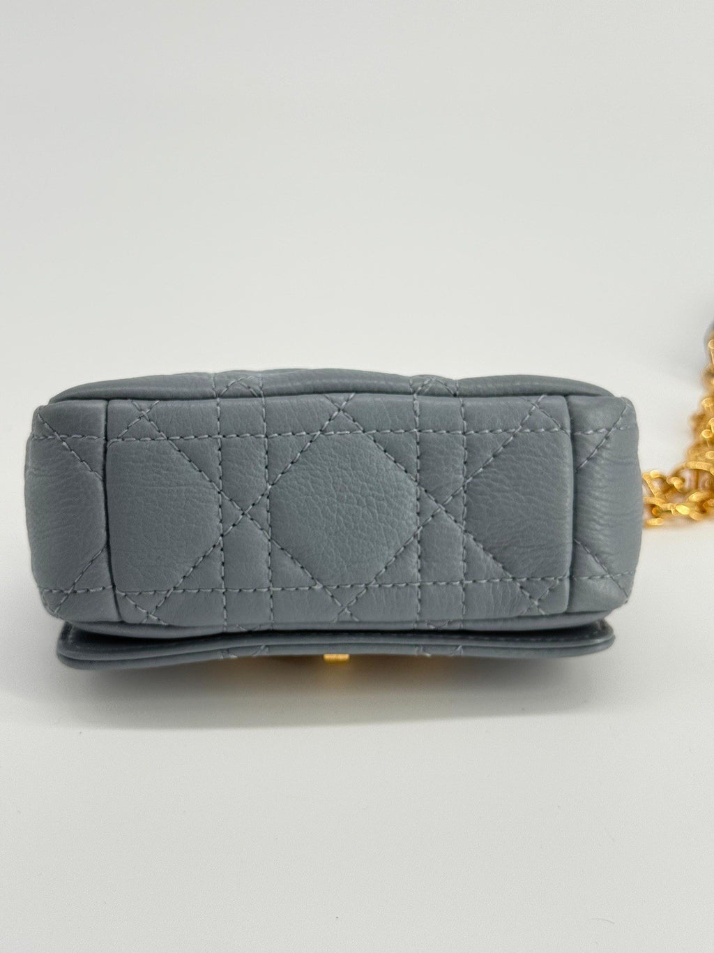 Dior Micro Dior Caro Shouder Bag Gray Leather — view 7