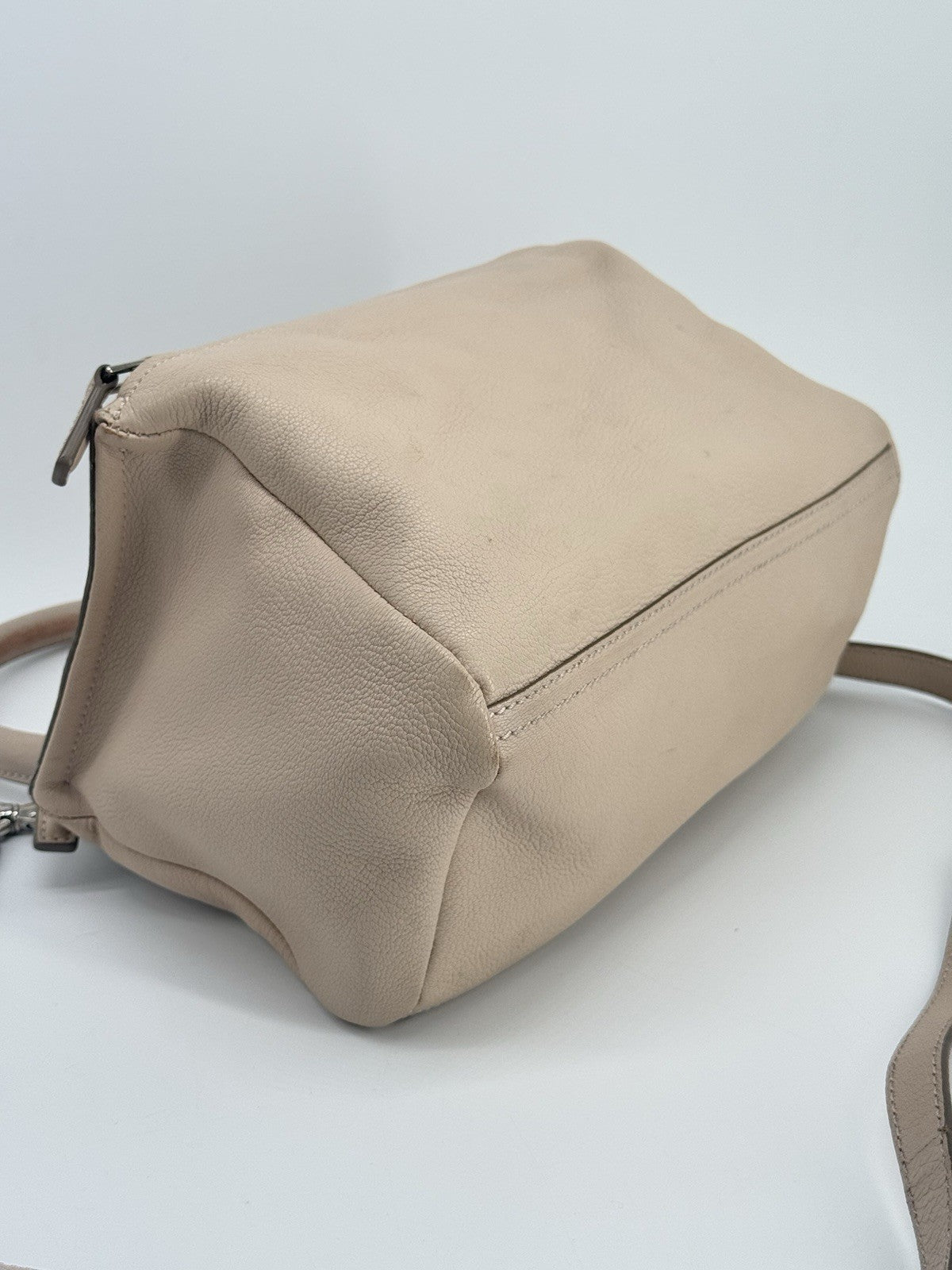 GIVENCHY Goatskin Small Pandora Nude Beige Shoulder Bag — view 7