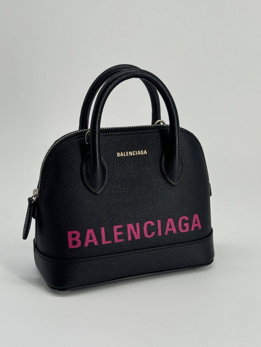 Balenciaga Leather Ville Black Mini Bag — view 1