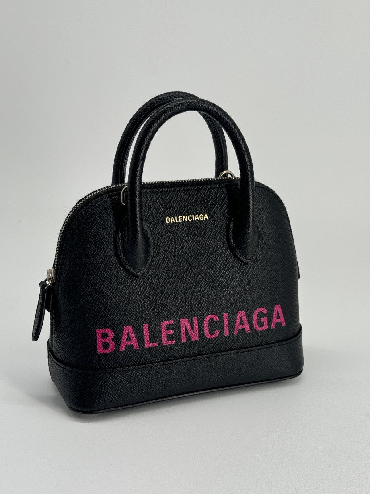 Balenciaga Leather Ville Black Mini Bag — view 1