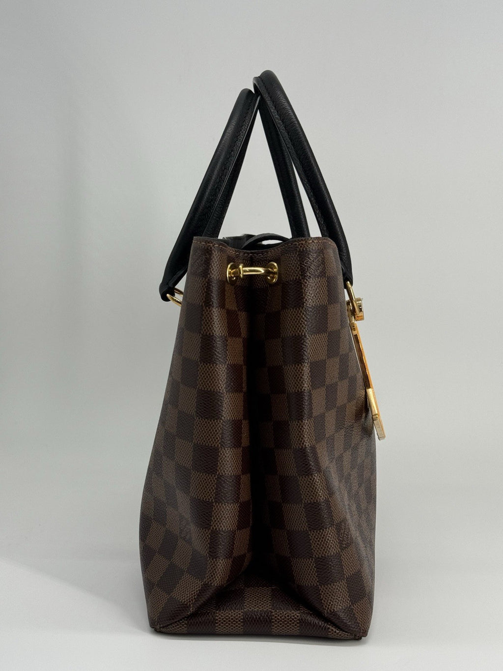 Louis Vuitton Damier Ebene Riverside Top Handle Bag — view 4