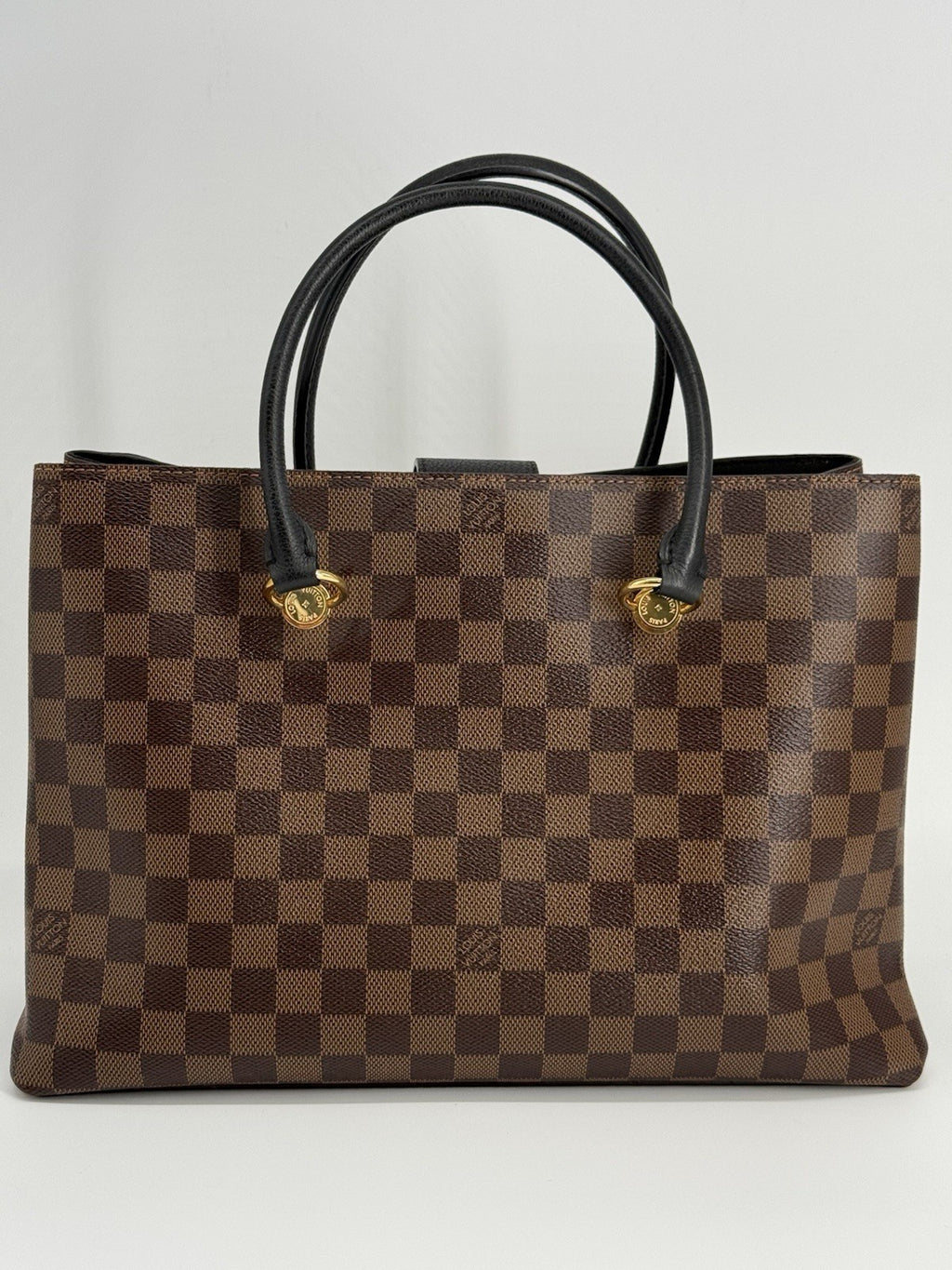 Louis Vuitton Damier Ebene Riverside Top Handle Bag — view 6