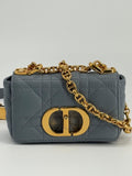 Dior Micro Dior Caro Shouder Bag Gray Leather — view 1
