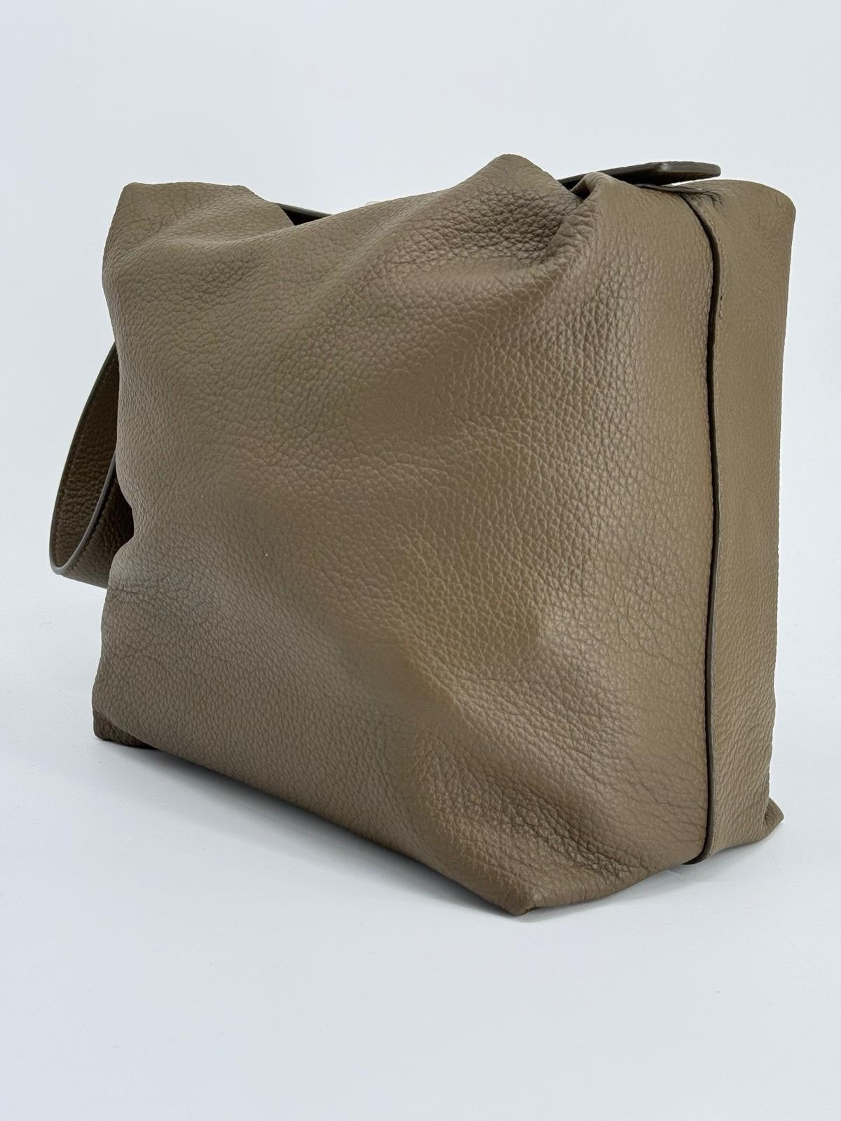 The Row Isa Leather Shoulder  Bag — view 1