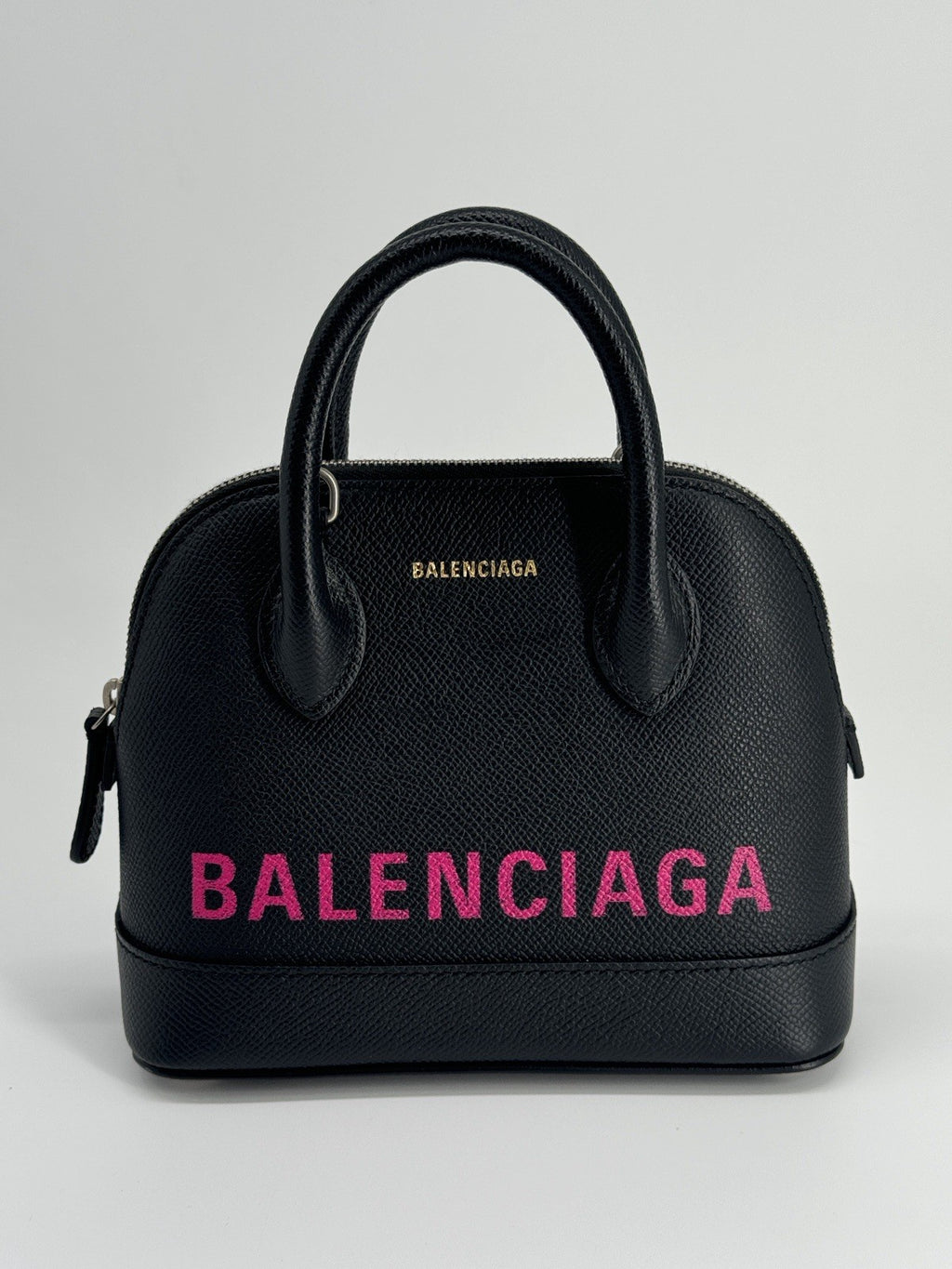 Balenciaga Leather Ville Black Mini Bag — view 2