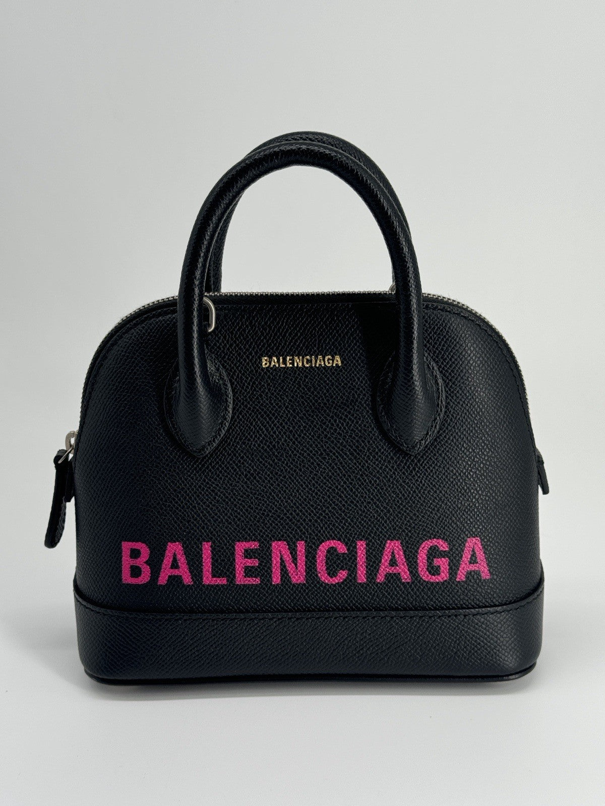 Balenciaga Leather Ville Black Mini Bag — view 2
