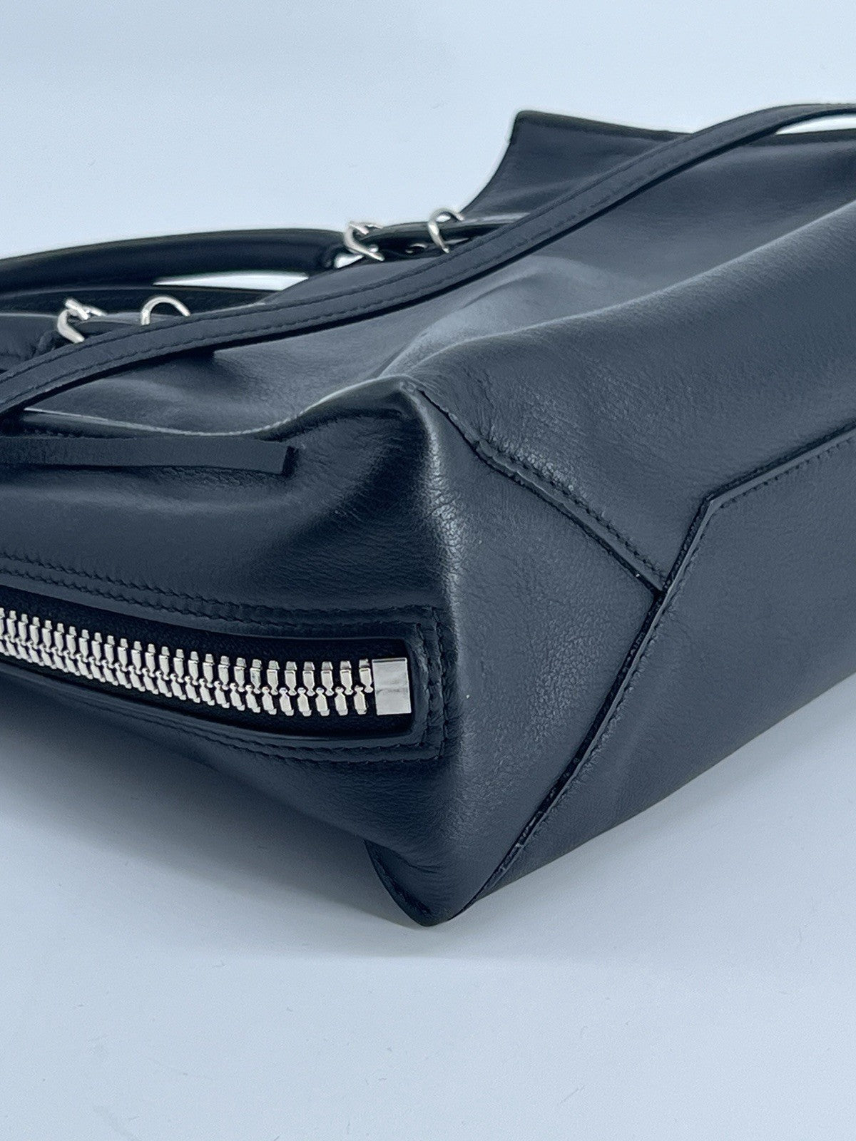 Balenciaga Papier A4 Zip Around Black Leather Bag — view 5